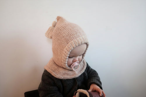 Baby Balaclava Knitting Pattern: (6 Months to 6 Years) ENG,DE and FR translations