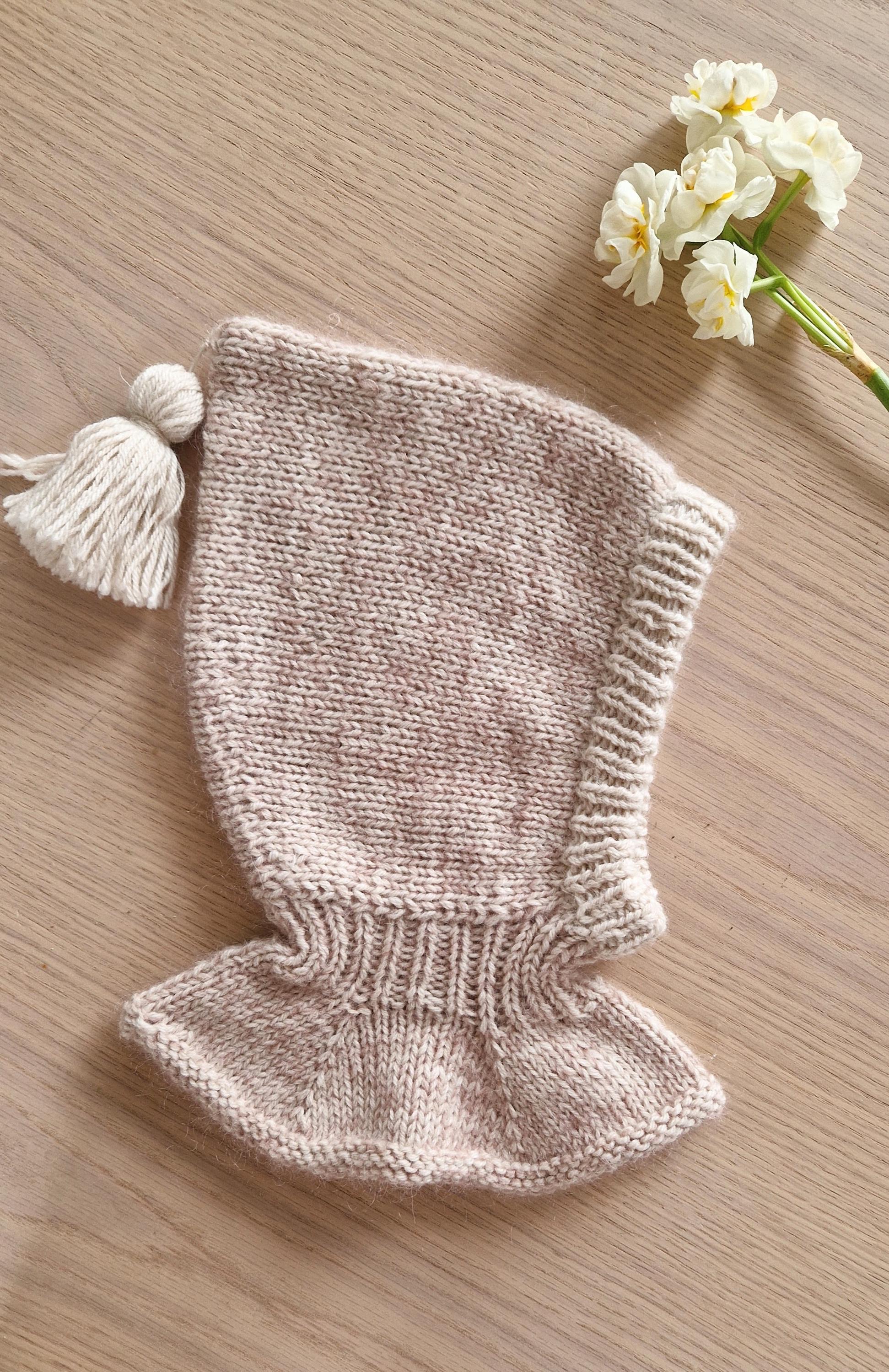 Baby Balaclava Knitting Pattern: (6 Months to 6 Years) ENG,DE and FR translations