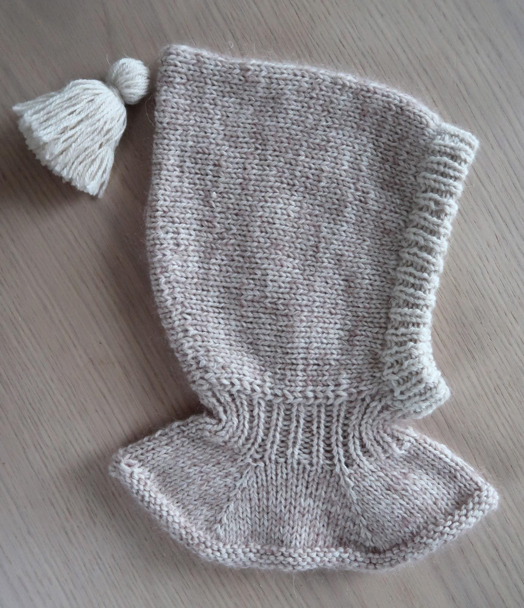 Baby Balaclava Knitting Pattern: (6 Months to 6 Years) ENG,DE and FR translations